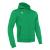 Cello Full Zip Hooded Sweatshirt GRN S Hettejakke i børstet fleece - Unisex 