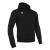 Cello Full Zip Hooded Sweatshirt BLK S Hettejakke i børstet fleece - Unisex 