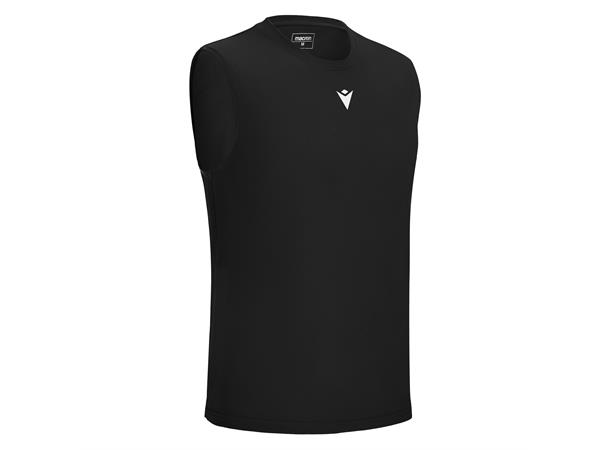 MP151 Hero SL Shirt BLK XXL Armløs T-skjorte i bomull- Unisex 