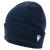 Zima Beanie NAV JR Ribbestrikket lue med oppkant 