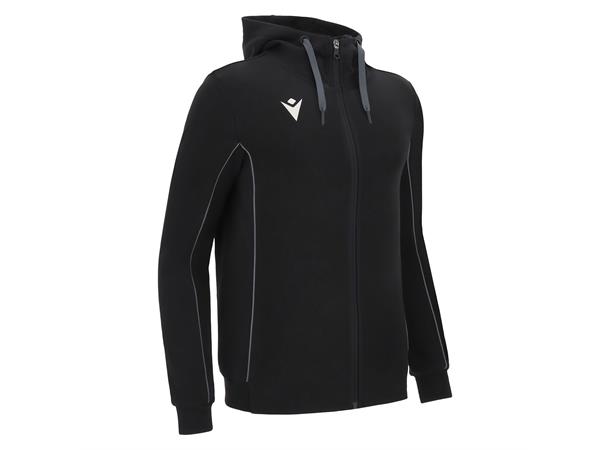 Stage Eco Hooded Jacket BLK/ANT XL Hettejakke i Ecotekstil - Unisex 