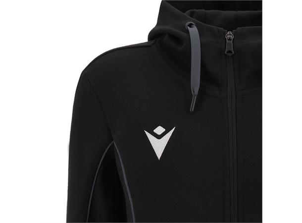 Stage Eco Hooded Jacket BLK/ANT XL Hettejakke i Ecotekstil - Unisex 