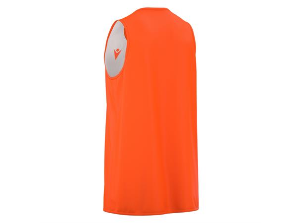 X500 Basket Shirt ORA/WHT XL Vendbar teknisk basketdrakt - Unisex 