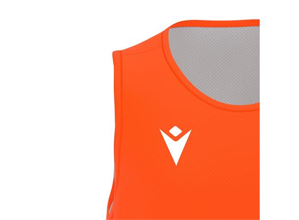 X500 Basket Shirt ORA/WHT XL Vendbar teknisk basketdrakt - Unisex 