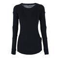 Bronitt Wool Sweater Lady Black B M Ullundertrøye med ullmesh til dame